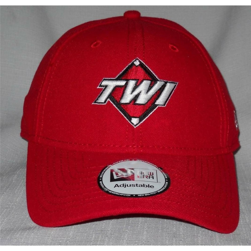 Y2K NEW ERA Hat Cap TWI The Winning Inning Baseball Academy RED Adjustable